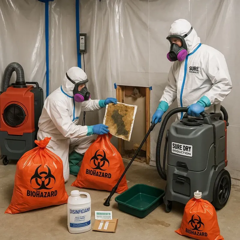 Contaminated Water Handling Protocols process in Niagara, WI